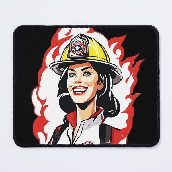 Item preview, Courageous Firewoman Firefighter Valor designed and sold by SAS-Designer.