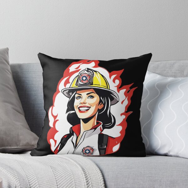 Item preview, Courageous Firewoman Firefighter Valor designed and sold by SAS-Designer.