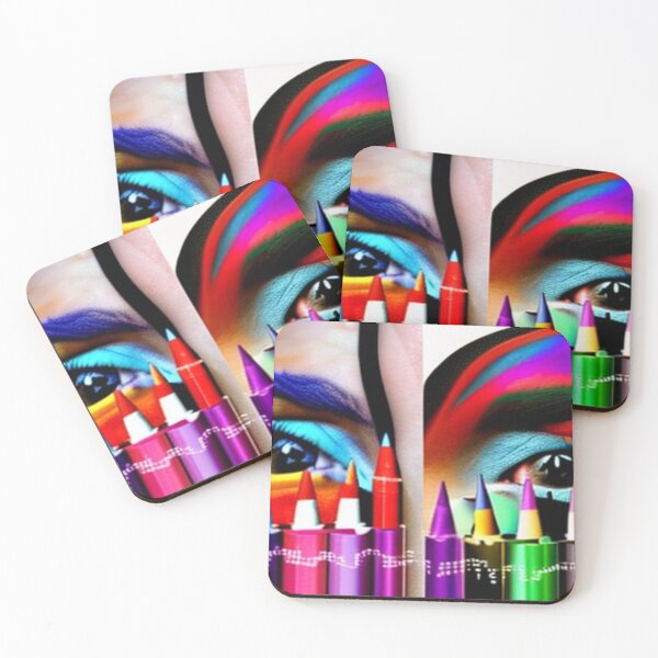 Item preview, AI loves colorful eyes designed and sold by AI-friend.