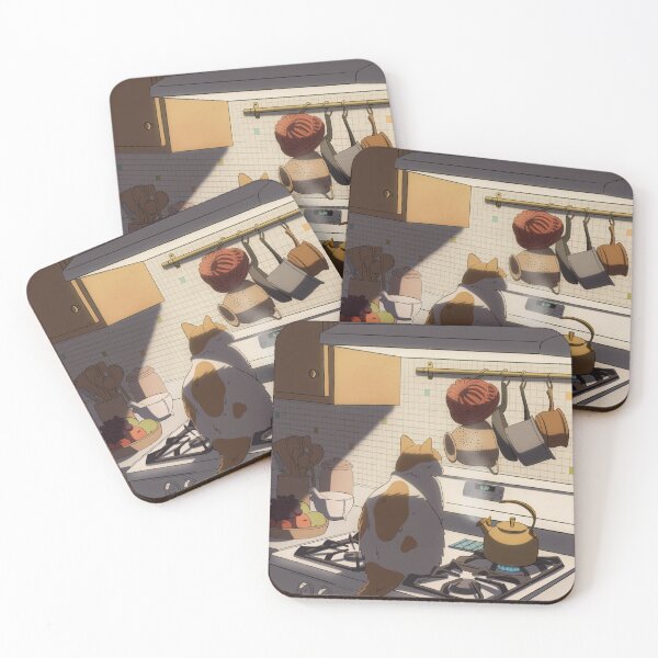 Item preview, Cat in kitchen designed and sold by lalunadraw1.