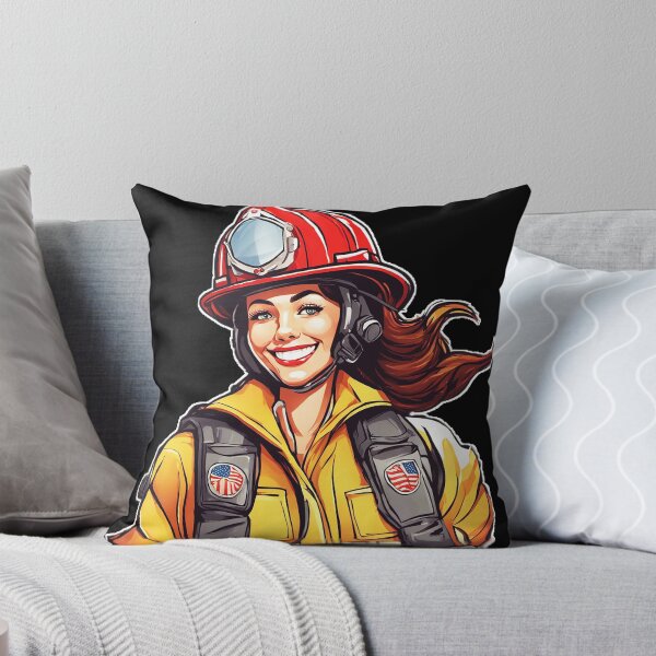 Item preview, Courageous Firewoman Firefighter Valor designed and sold by SAS-Designer.