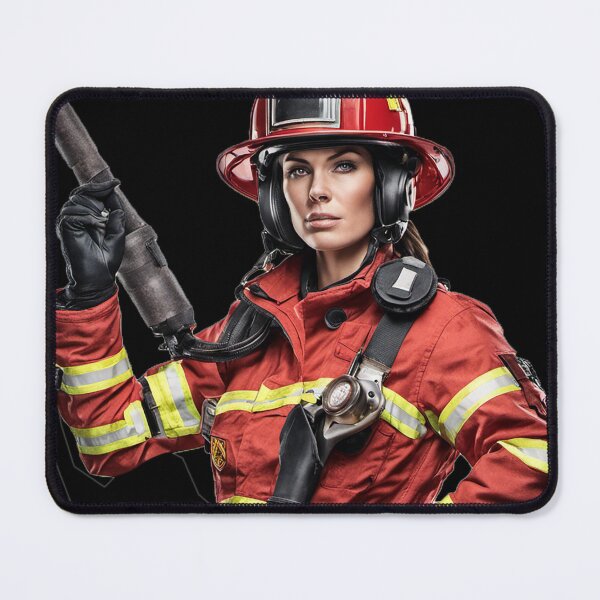 Item preview, Courageous Firewoman Firefighter Valor designed and sold by SAS-Designer.