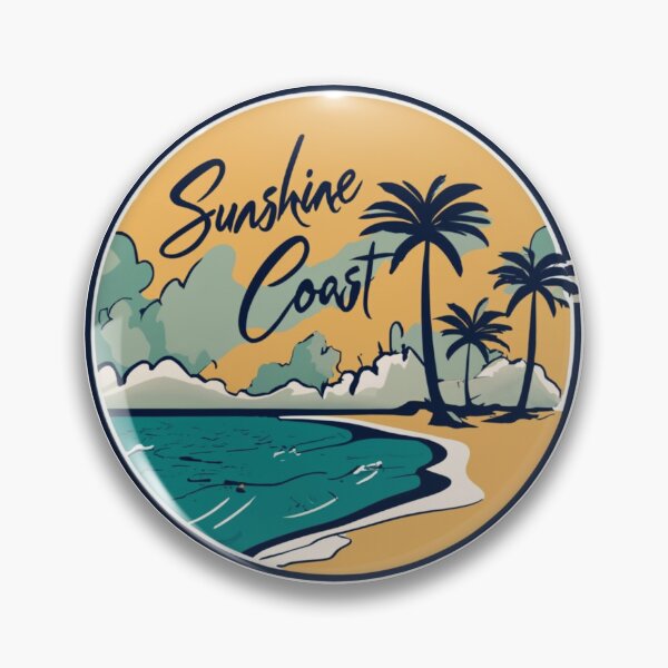 Item preview, Sunshine Coast-seashore in dazzling sunlight graphic design designed and sold by Mohommadzaki Mulla.