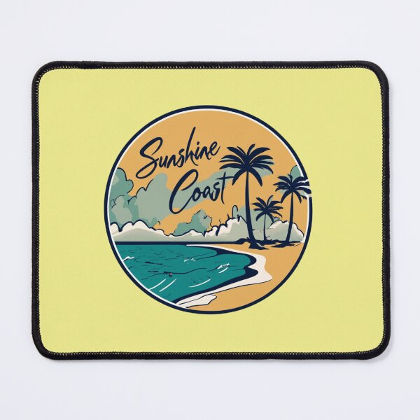 Item preview, Sunshine Coast-seashore in dazzling sunlight graphic design designed and sold by Mohommadzaki Mulla.