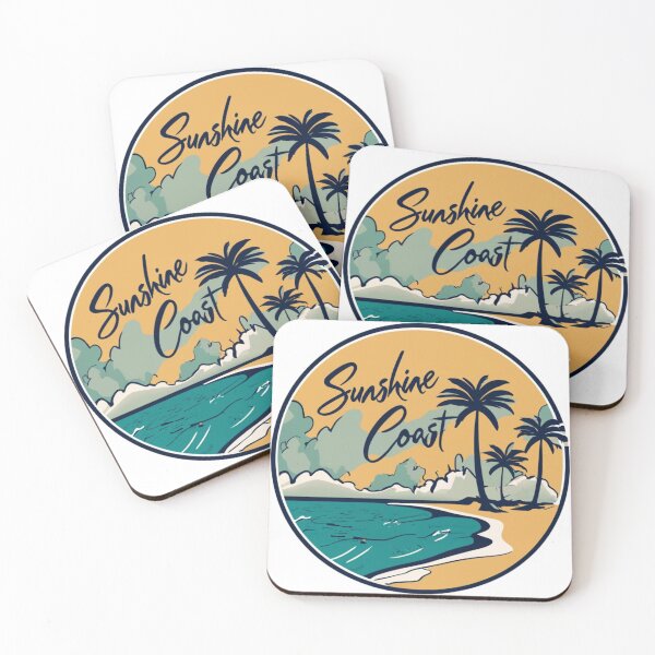 Item preview, Sunshine Coast-seashore in dazzling sunlight graphic design designed and sold by Mohommadzaki Mulla.