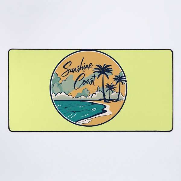 Item preview, Sunshine Coast-seashore in dazzling sunlight graphic design designed and sold by Mohommadzaki Mulla.