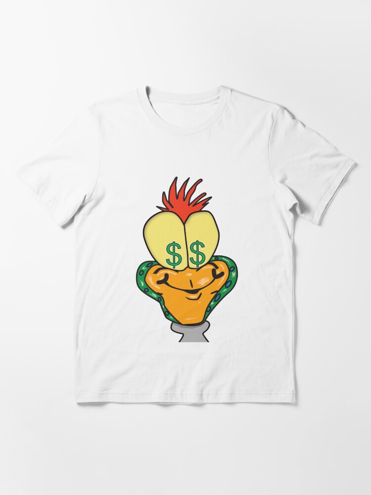Dollar Sign Cartoon Character T Shirt By Robinlg165 Redbubble