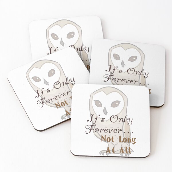 Item preview, Labyrinth Owl Its Only Forever, Not Long At All designed and sold by Pink Pineapple Works.