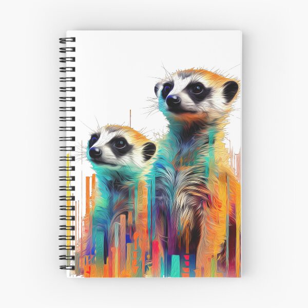 Item preview, Meerkats, digital painting designed and sold by OlmArtify.