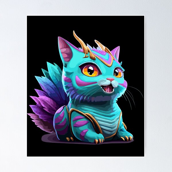 Item preview, Legendary Cat Dragon - Legendary Animal Cat Dragon designed and sold by FirstTouch.