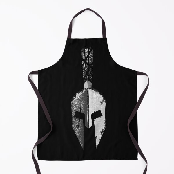 Item preview, Spartan Helmet Black/White Style Design designed and sold by DesignWondersSt.