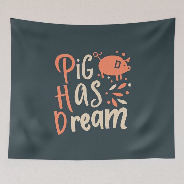 Item preview, Pig Has Dream gift for PhD students designed and sold by JadesignFang.