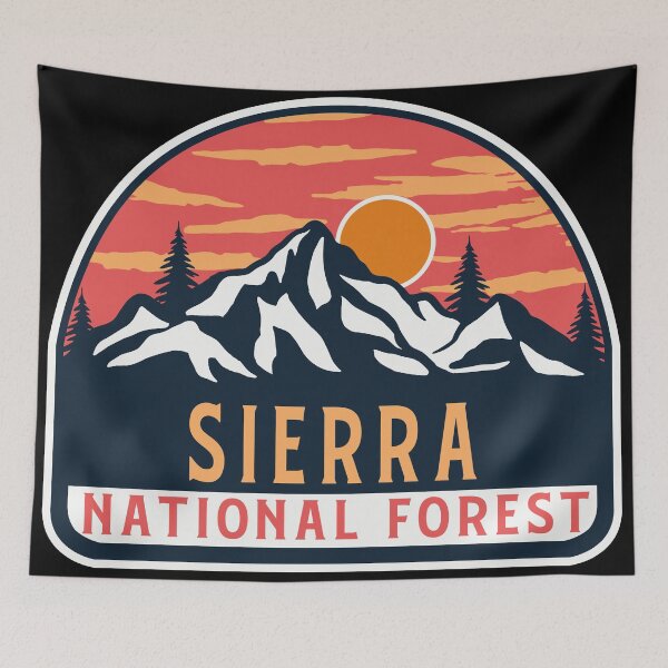 Artikelvorschau, Sierra National Forest entworfen und verkauft von nature-space.