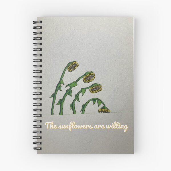 Item preview, The sunflowers are wilting.  designed and sold by MiroewskiArt.