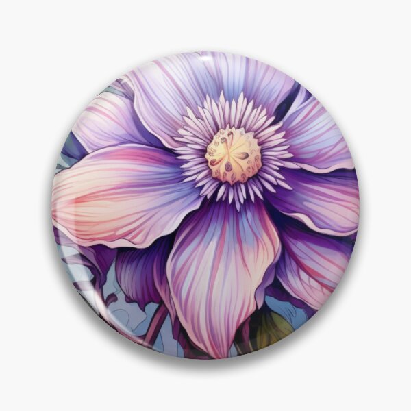 Item preview, Clematis Pattern P2 designed and sold by BloomBoutiqueTs.