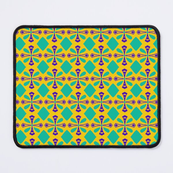 Item preview, Yellow and Green MosaicPattern designed and sold by pearl-carnation.