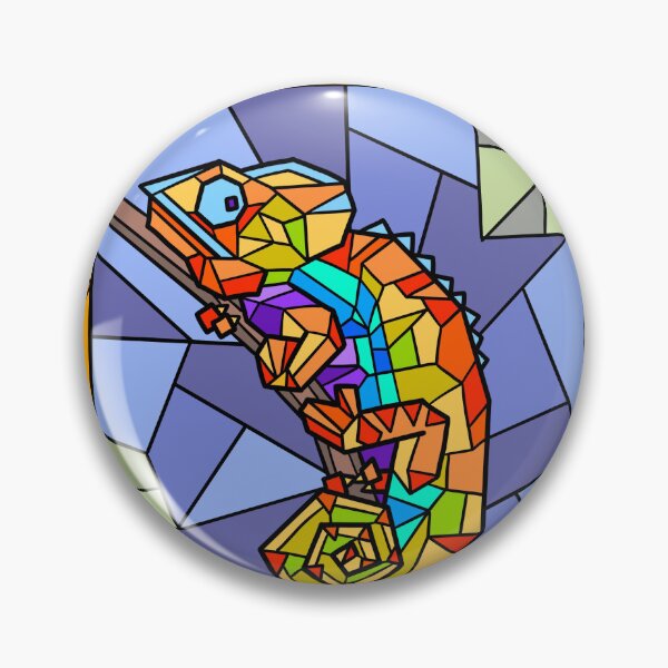 Item preview, Stain glass chameleon. designed and sold by Kendra Malcolm.