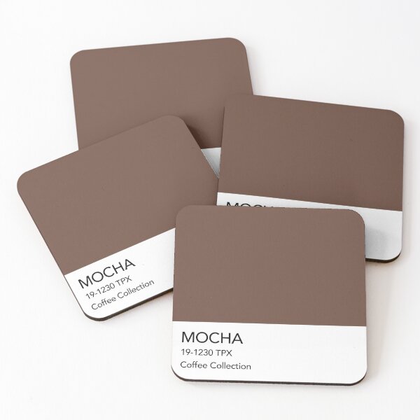 Item preview, Mocha Coffee Pantone Colour  designed and sold by calamarisky.