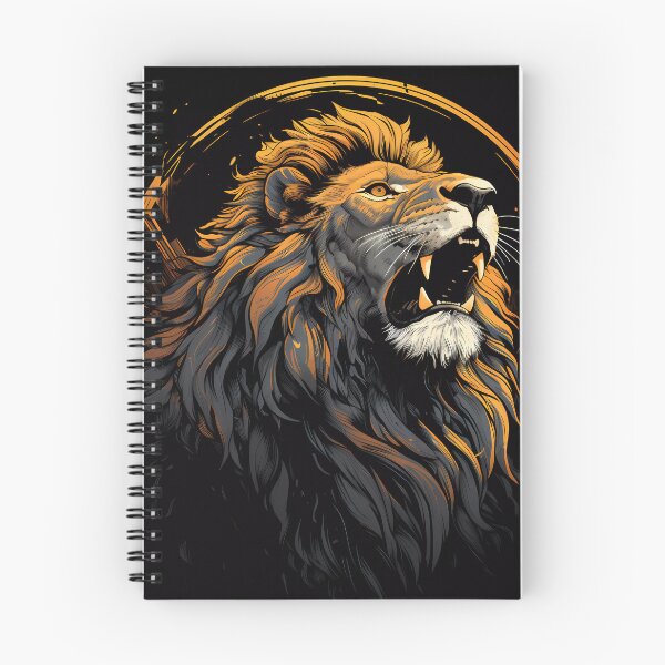 Item preview, “Royal Roar: Dominant Lion” designed and sold by Art-Vortex-fr.