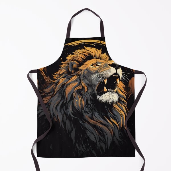 Item preview, “Royal Roar: Dominant Lion” designed and sold by Art-Vortex-fr.