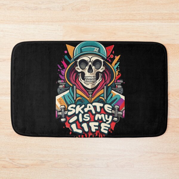 Item preview, Skate Is My Life Skeleton Style  designed and sold by limos.