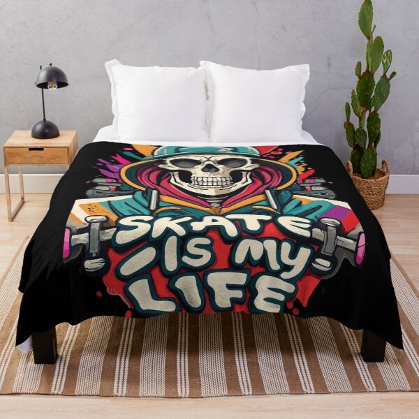 Item preview, Skate Is My Life Skeleton Style  designed and sold by limos.