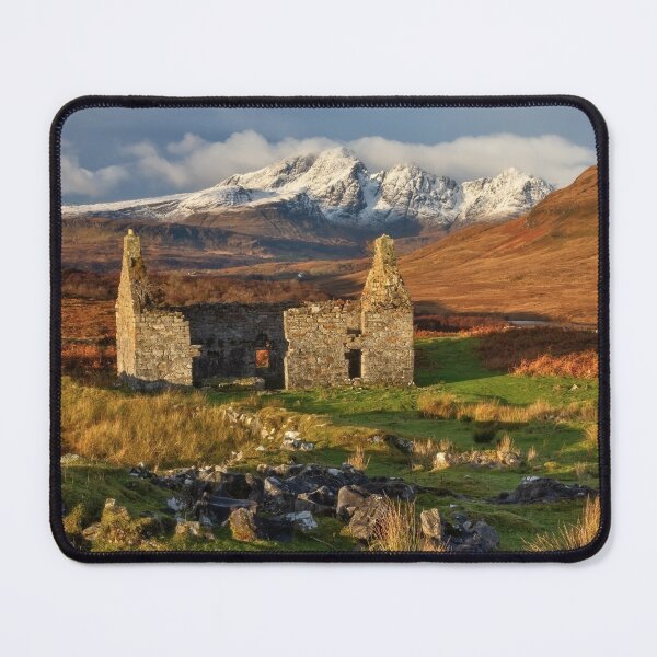 Item preview, Kilchrist Ruin Winter Sunshine Isle of Skye Scotland. designed and sold by PhotosEcosse.