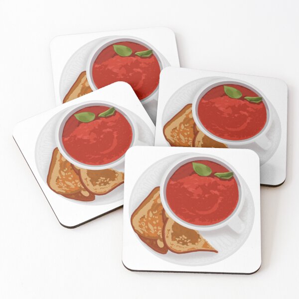 Item preview, Tomato soup with grilled cheese  designed and sold by Artistkhg.