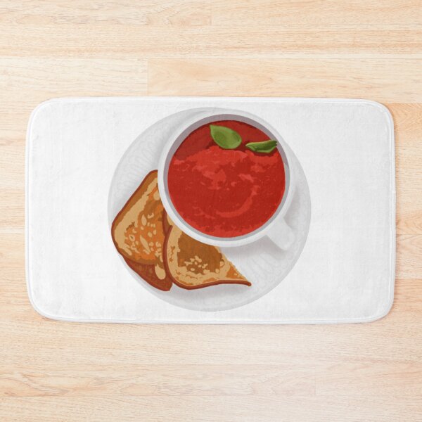 Item preview, Tomato soup with grilled cheese  designed and sold by Artistkhg.
