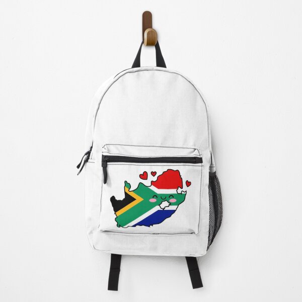 Item preview, South Africa Flag Map Smile with Love designed and sold by pixelsparkzone.