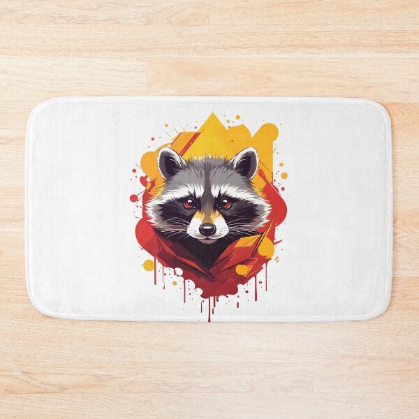 Item preview, Vibrant Kawaii Raccoon Delight designed and sold by irosh madushan.
