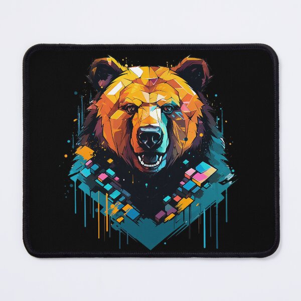 Item preview, Graffiti Cubism of the Bear,bear grazer designed and sold by pkk1designsart.