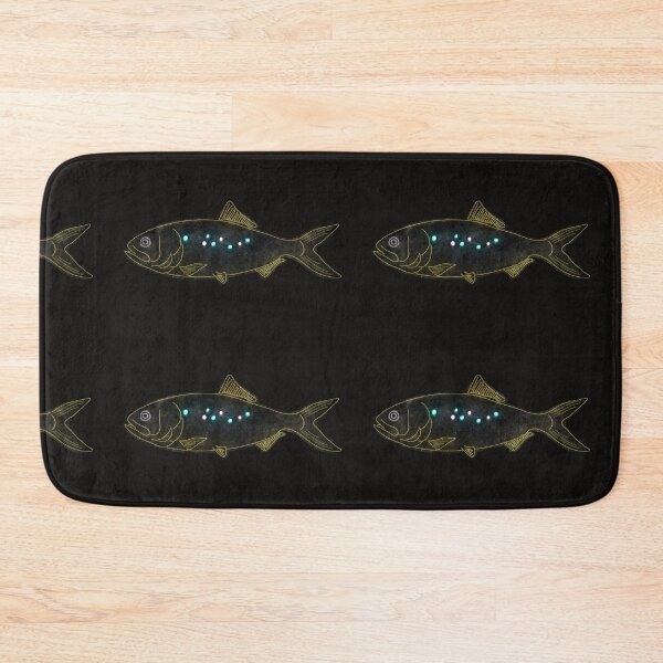 Item preview, Menhaden Bunker Neon Design Print  designed and sold by designsasstultd.