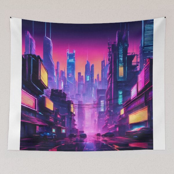 Item preview, Cyber Punk Street Life designed and sold by chrismaecanes.