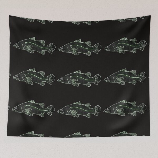 Item preview, Nile Perch Neon Design Print  designed and sold by designsasstultd.