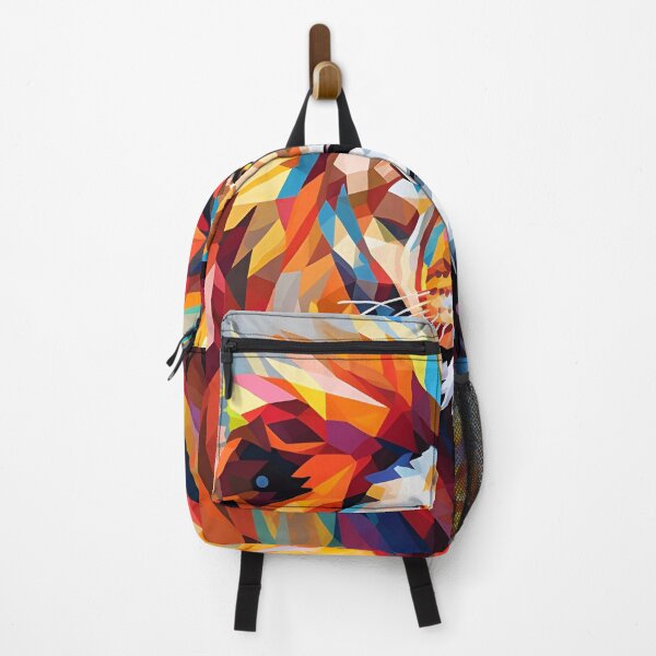 Item preview, Colorful Abstract polygon exotic animal print, lion designed and sold by dcrc.