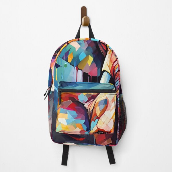 Item preview, Colorful Abstract polygon exotic animal print designed and sold by dcrc.