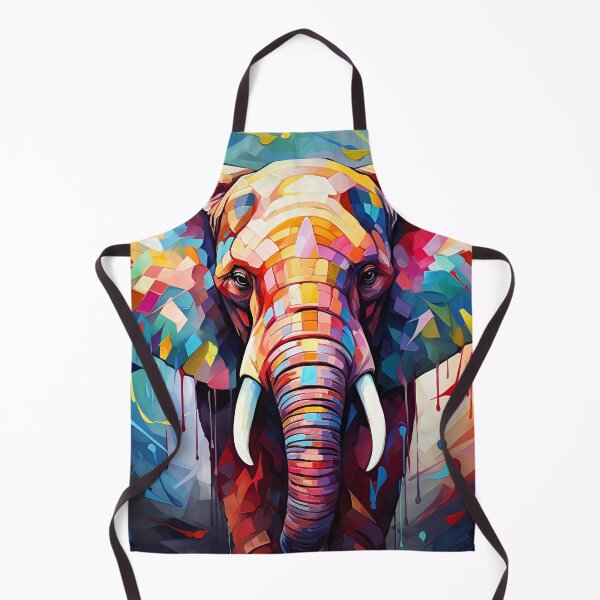 Item preview, Colorful Abstract polygon exotic animal print designed and sold by dcrc.