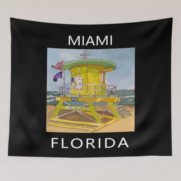 Item preview, Miami Florida - Welshdesigns designed and sold by welshdesigns.