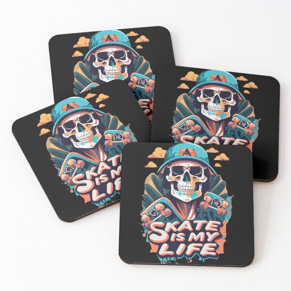 Item preview, Skate Is My Life Skeleton Style  designed and sold by limos.