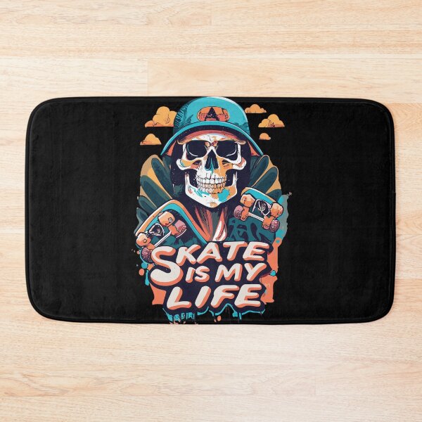 Item preview, Skate Is My Life Skeleton Style  designed and sold by limos.