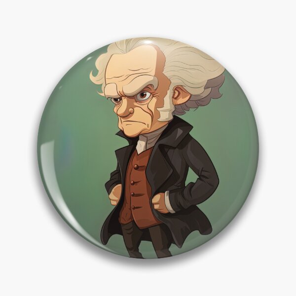 Artikelvorschau, Arthur Schopenhauer | süßer Stil entworfen und verkauft von ComicsFactory.