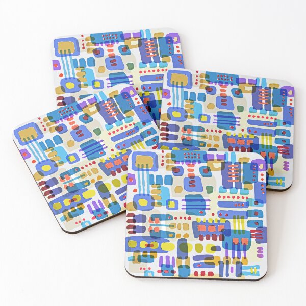 Item preview, Openings Blue Red 23-0928 designed and sold by SCAartwork.