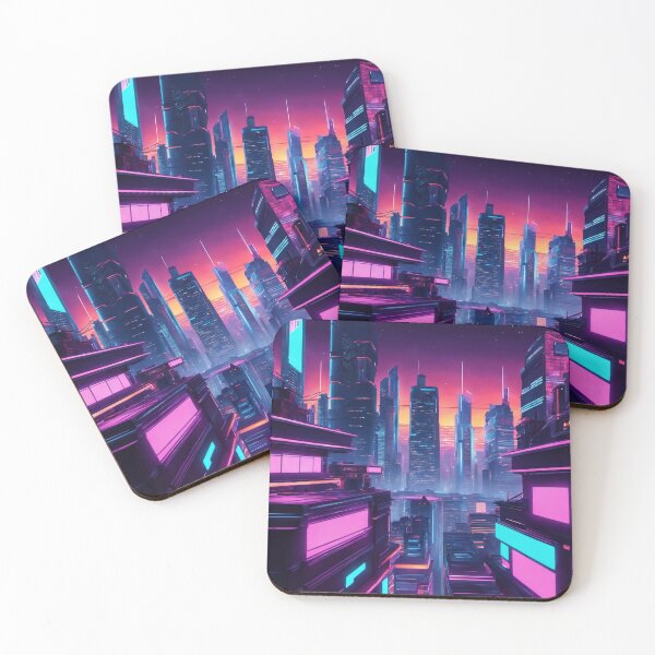 Item preview, Cyber Neon Night Life designed and sold by chrismaecanes.