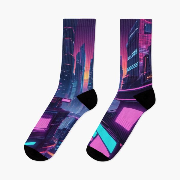 Item preview, Cyber Neon Night Life designed and sold by chrismaecanes.