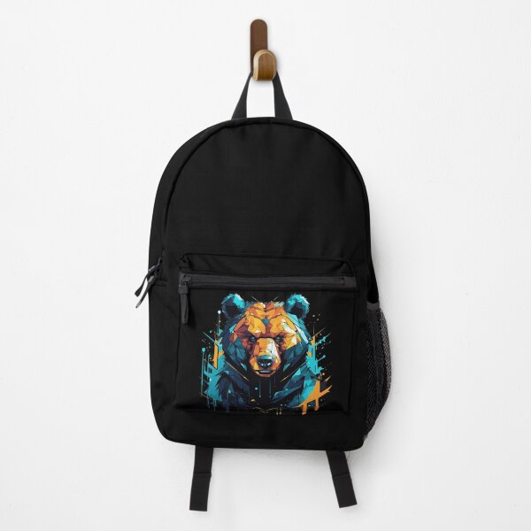 Item preview, Cubist Bear's Futuristic Street,bear grazer designed and sold by pkk1designsart.
