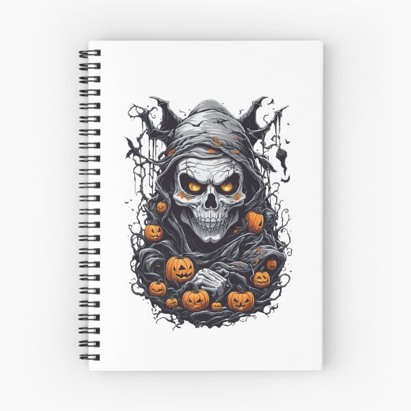 Item preview, Dark and Spooky Skeltoon: Pumpkin Nightmares designed and sold by irosh madushan.