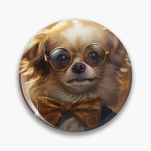 Item preview, Tibetan Spaniel Dressed for Autumn designed and sold by ZenEverAI.