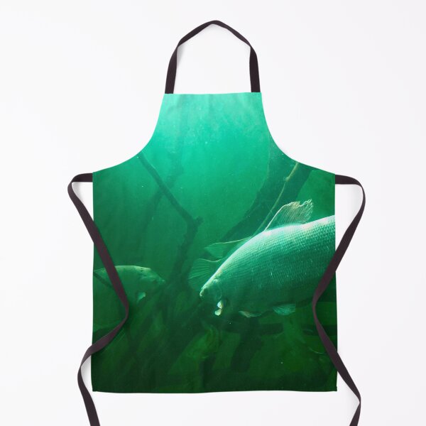 Item preview, fish in green aquarium designed and sold by taya-stdnk.