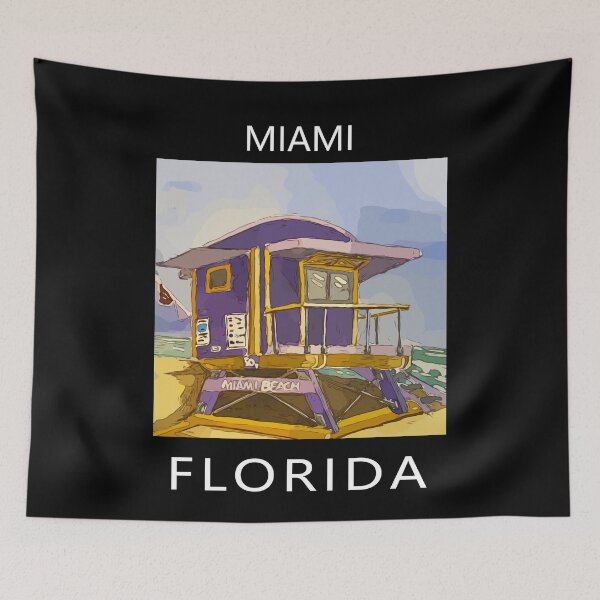 Item preview, Miami Florida - Welshdesigns designed and sold by welshdesigns.